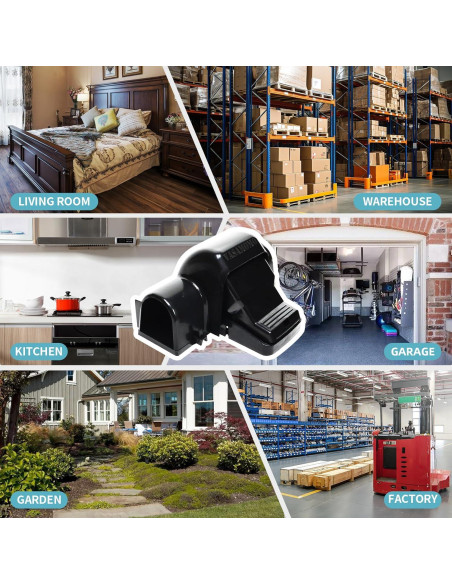 Trampa para Ratas VASAMOMO Grande Dual Reutilizable 2 Piezas