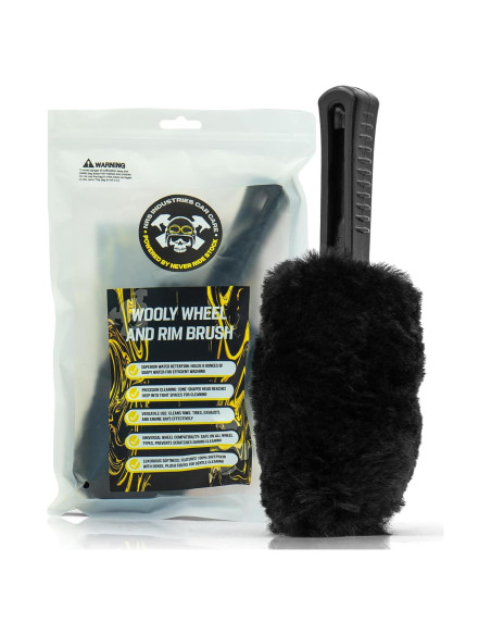 Cepillo de Limpieza de Ruedas NRS Industries Wooly - 108g