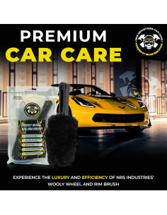 Cepillo de Limpieza de Ruedas NRS Industries Wooly - 108g 2