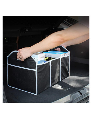 Organizador de Maletero YXQ Plegable Impermeable 3 Compartimentos