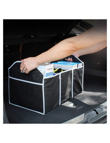 Organizador de Maletero YXQ Plegable Impermeable 3 Compartimentos