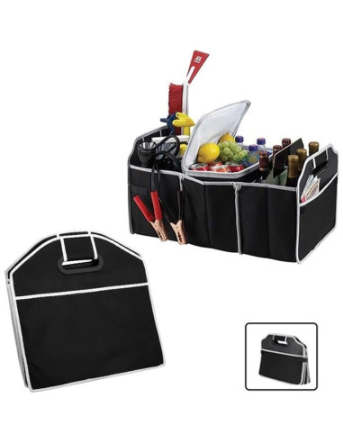 Organizador de Maletero YXQ Plegable Impermeable 3 Compartimentos