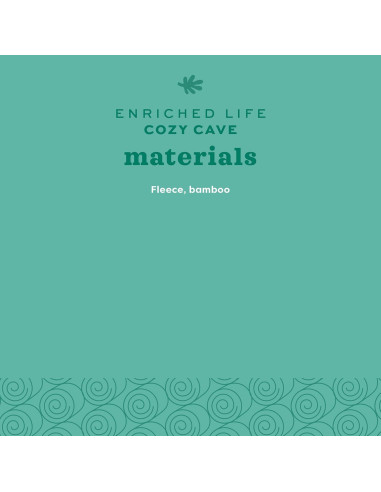 Refugio Cozy Cave Oxbow Grande para Conejos y Cobayas