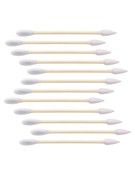 Bastones de Algodón de Bambú Orgánico - 1000 Piezas Biodegradables