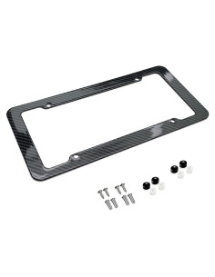 Marco de Placa de Licencia Fibra de Carbono BLVD-LPF 30.48x15.24cm