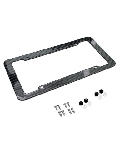 Marco de Placa de Licencia Fibra de Carbono BLVD-LPF 30.48x15.24cm