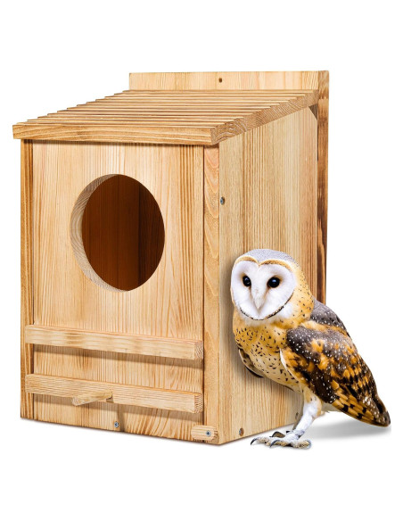 Casa de Búho ONKO 25.8x19.0x35.5 cm para Exterior