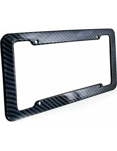 Marco de Placa de Licencia Fibra de Carbono BLVD-LPF 30.48x15.24cm 2