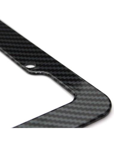 Marco de Placa de Licencia Fibra de Carbono BLVD-LPF 30.48x15.24cm