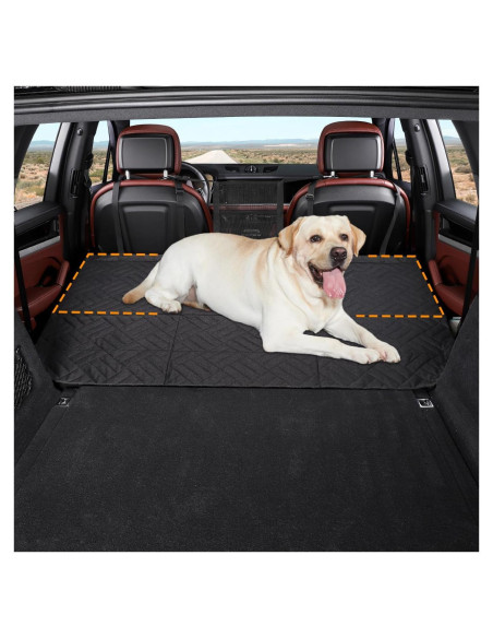 Extensor de Asiento Trasero ABE-51 para Perros Negro