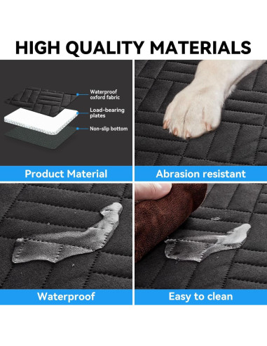 Extensor de Asiento Trasero ABE-51 para Perros Negro