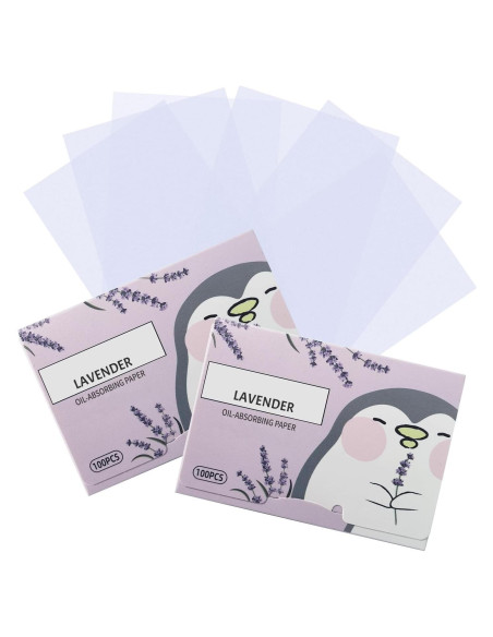 Hojas Absorbentes de Aceite BOROLA 200 Hojas Púrpura