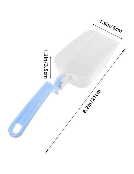 Cucharón Plegable Reutilizable DECHOUS para Hielo y Alimentos