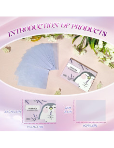 Hojas Absorbentes de Aceite BOROLA 200 Hojas Púrpura 2