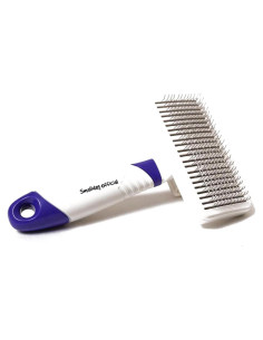 Cepillo Slicker Suave Autolimpiante Smalldog para Perros Grandes