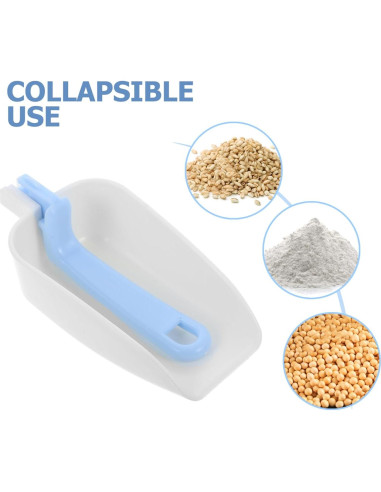 Cucharón Plegable Reutilizable DECHOUS para Hielo y Alimentos