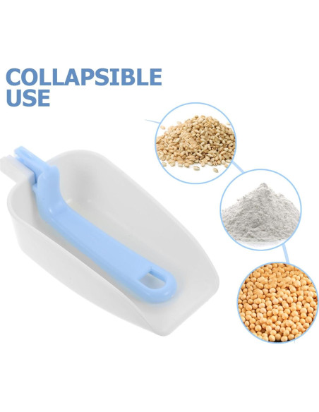 Cucharón Plegable Reutilizable DECHOUS para Hielo y Alimentos