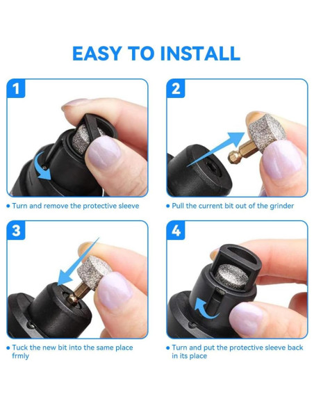 Cortador de Uñas para Perros Liucocotos US-933 Recargable con Luz LED