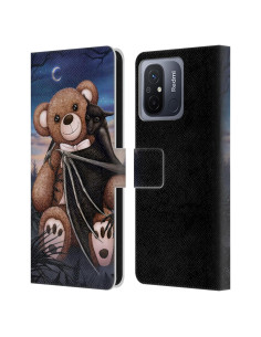 Funda de Cartera de Cuero Sarah Richter para Xiaomi Redmi 12C