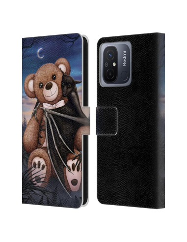 Funda de Cartera de Cuero Sarah Richter para Xiaomi Redmi 12C