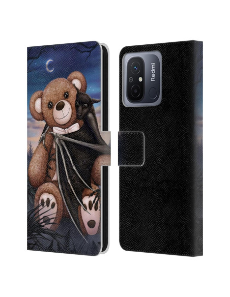 Funda de Cartera de Cuero Sarah Richter para Xiaomi Redmi 12C