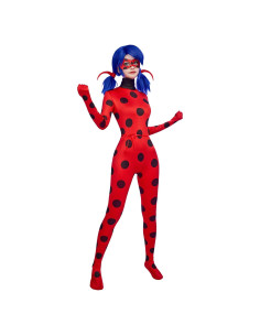 Conjunto Cosplay Miraculous Ladybug Mujer Mono Máscara Yoyo