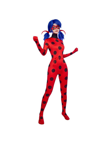 Conjunto Cosplay Miraculous Ladybug Mujer Mono Máscara Yoyo