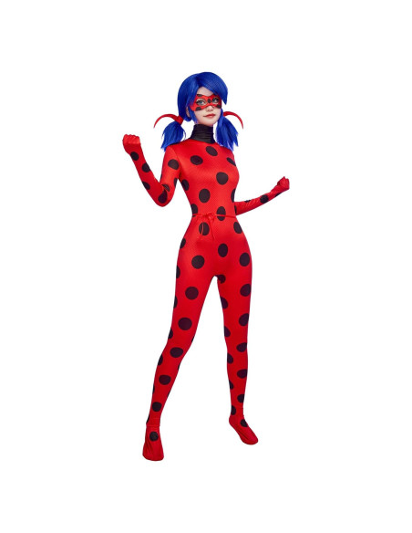 Conjunto Cosplay Miraculous Ladybug Mujer Mono Máscara Yoyo