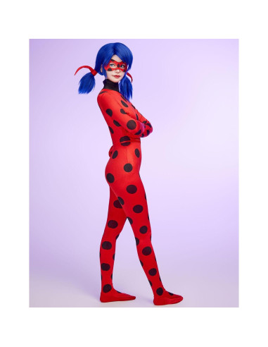 Conjunto Cosplay Miraculous Ladybug Mujer Mono Máscara Yoyo