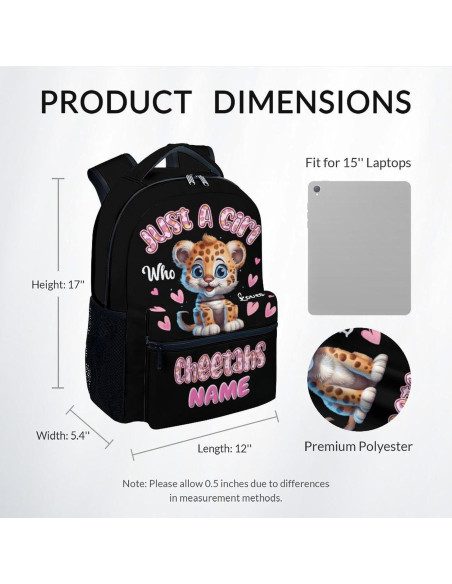 Mochila Escolar Personalizada UNIKITTY 43 cm para Niñas