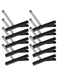 100 Clips de Pelo Cocodrilo Abaodam con Resorte 4cm para DIY