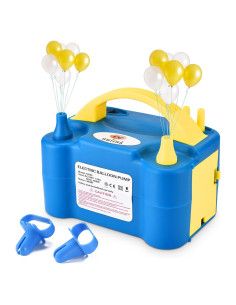 Bomba de globo eléctrica NuLink portátil con boquilla dual