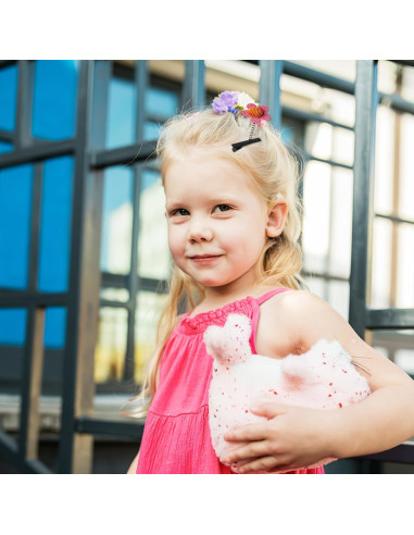 100 Clips de Pelo Cocodrilo Abaodam con Resorte 4cm para DIY