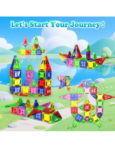 Mini Azulejos Magnéticos Magneverse 40 PCS Juguete Educativo