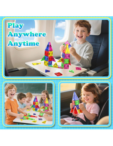 Mini Azulejos Magnéticos Magneverse 40 PCS Juguete Educativo