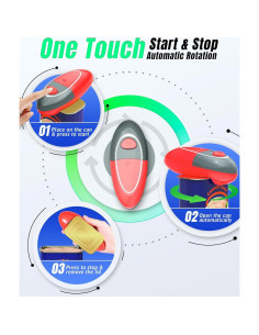 Abrelatas Eléctrico Ankuwa KC09 Automático Rojo para Latas 2