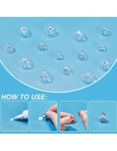 200 Esferas de Vidrio PH PandaHall 12-18mm para Manualidades