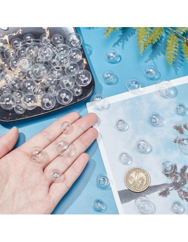 200 Esferas de Vidrio PH PandaHall 12-18mm para Manualidades