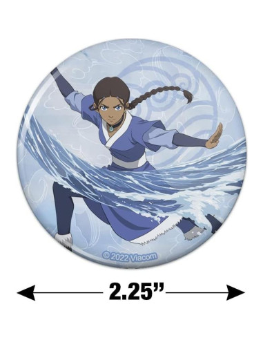 Imán de Botón Avatar La Última Airbender Katara 5.7cm