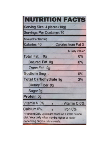 Dulces de Fruta Picapiedra Rhode Island Novelty 240 Piezas