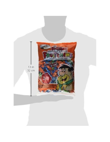 Dulces de Fruta Picapiedra Rhode Island Novelty 240 Piezas