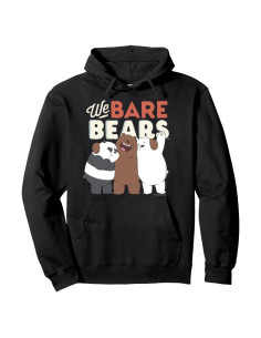 Sudadera con Capucha We Bare Bears Cartoon Network Unisex