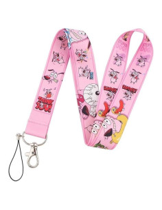 Llavero Lanyard Coraje el Perro Cobarde 44.96 cm