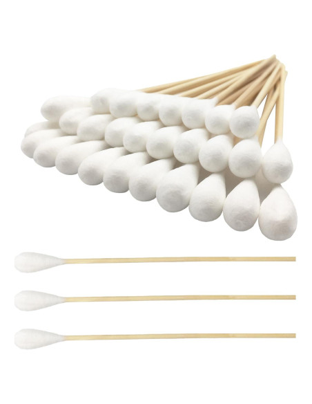 Hisopos de Algodón Grande 15.24 cm 400pcs para Mascotas