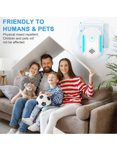 Repelente Electrónico de Insectos Ultrasonido Gotrays HK-312