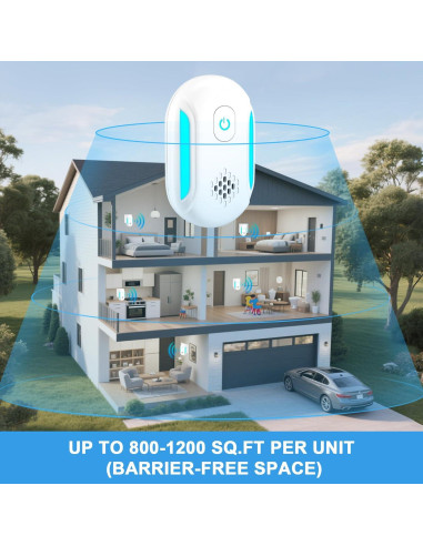 Repelente Electrónico de Insectos Ultrasonido Gotrays HK-312