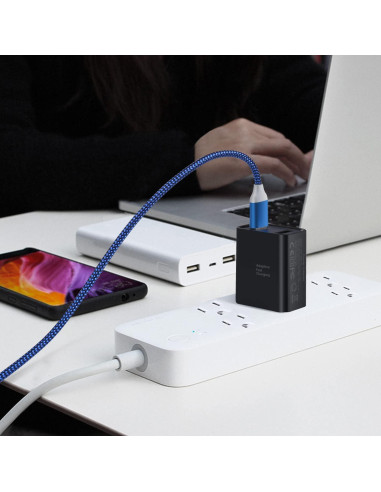 Cargador de Pared USB Dual Costyle 30W 2 Puertos Carga Rápida