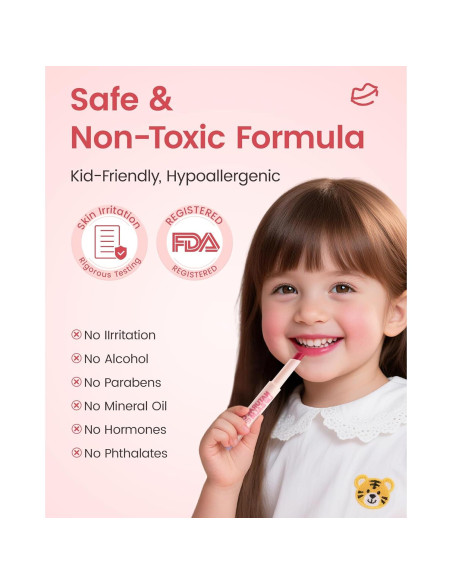 Bálsamo Labial Tinte RUNBEN para Niños 2g - Hidratación 24H