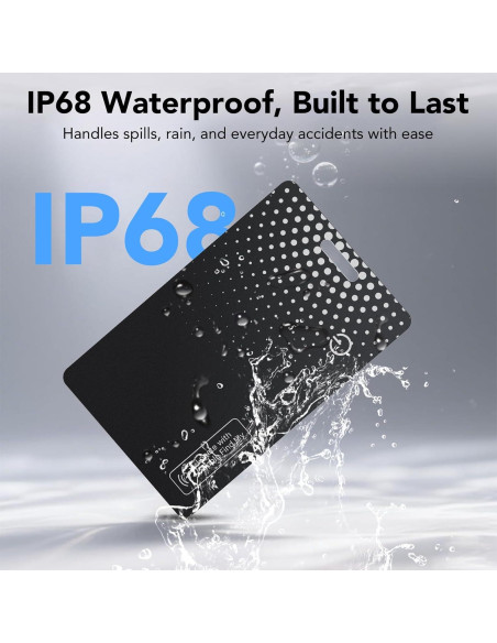 Rastreador Bluetooth TIMU Air Tracker Negro Carga Inalámbrica