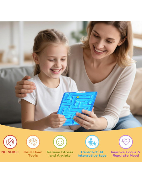 Juguete Sensory Squishy Yisryerow Laberinto Silencioso 1 Paquete